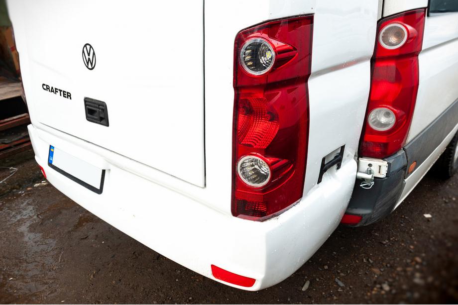 Volkswagen Crafter 2006-2016 гг. Багажник на крышу (грунтованный под покраску) Фото 8