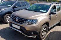 Renault Duster 2018-2024 гг. Передняя защита WT008 (нерж. сталь) фото 8