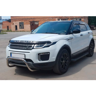 Передний кенгурятник WT005 (нержавейка) Range Rover Evoque 2012-2018 гг. фото 2