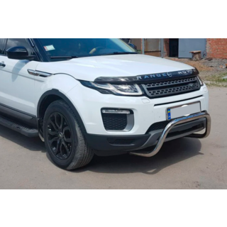 Передний кенгурятник WT005 (нержавейка) Range Rover Evoque 2012-2018 гг. фото 3