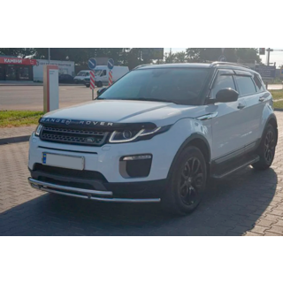 Передняя защита ST014-1 (нержавейка) Range Rover Evoque 2012-2018 гг. фото 3