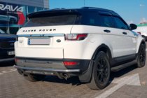 Range Rover Evoque 2012-2018 гг. Задняя защита AK005-1 (нержавейка) фото 3