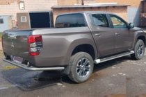 Fiat Fullback 2016- гг. Задняя Защита AK005 (Нержавейка) фото 4