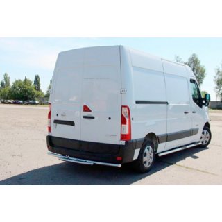 Задняя дуга AK008 (нержавейка) Nissan NV400 2010-2024 гг. фото 4