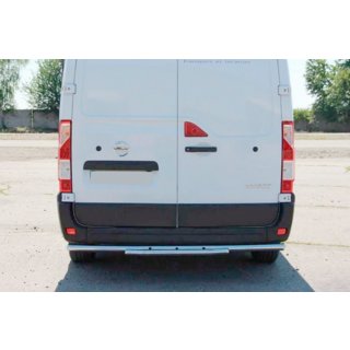 Задняя дуга AK008 (нержавейка) Nissan NV400 2010-2024 гг. фото 3
