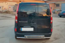 Renault Kangoo 2008–2020 гг. Задняя дуга AK002-2 (нержавейка) фото 2