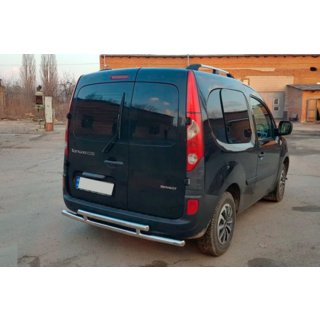Задняя дуга AK002-2 (нержавейка) Renault Kangoo 2008–2020 гг. фото 3