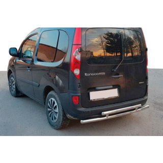 Задняя дуга AK002-2 (нержавейка) Renault Kangoo 2008–2020 гг. фото 1