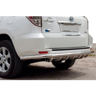 Задняя защитная дуга AK005-15 (только на EV, 2 шт., нерж.) Toyota Rav 4 2006-2013 гг. фото 1