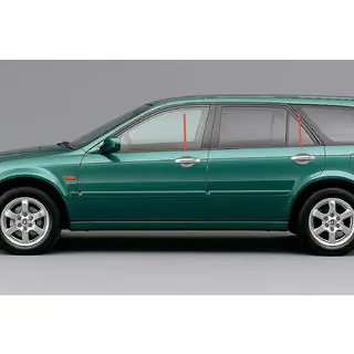 Чашечки под ручки дверей (4 шт, пластик) Honda Accord V 1997-2002 гг. фото 1