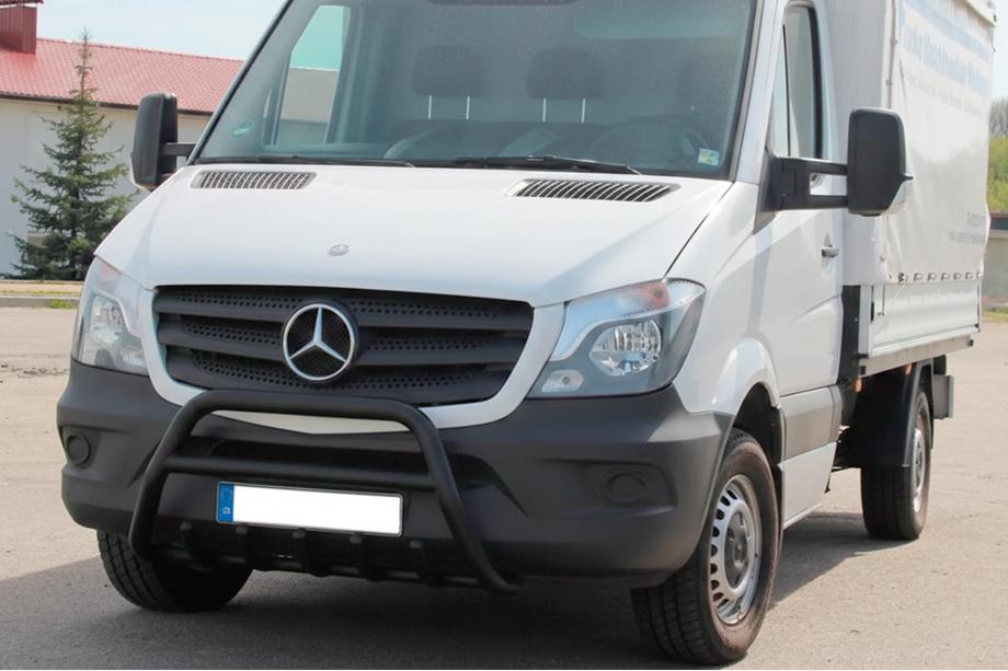 Mercedes Sprinter W906 2006–2018 гг. Кенгурятник WT003 (черный) Image