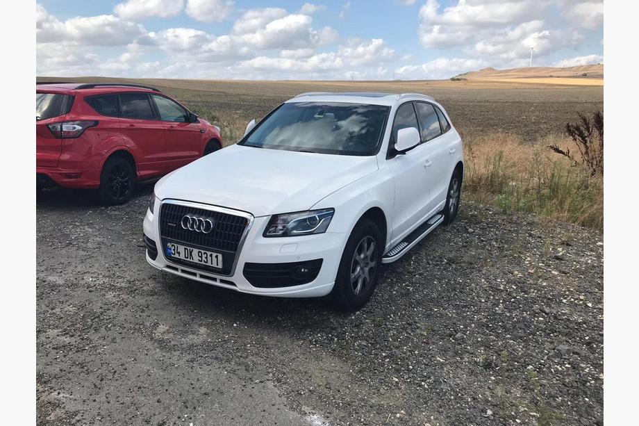 Audi Q3 2011-2019 гг. Боковые Подножки Tayga V2 (2 шт., Алюминий) Фото 7