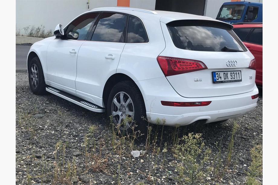 Audi Q3 2011-2019 гг. Боковые Подножки Tayga V2 (2 шт., Алюминий) Фото 4