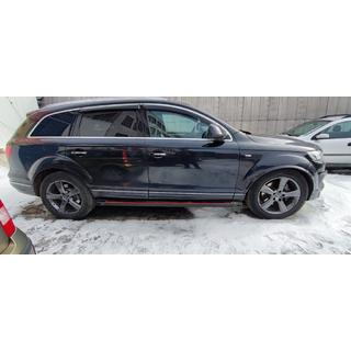 Боковые Подножки Maya Red (2 шт., Алюминий) Audi Q7 2005-2015 гг. фото 3