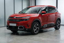 Citroen C5 Aircross 2017-2025 гг. Боковые Подножки Maya Red (2 шт., Алюминий) фото 1