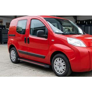 Боковые Подножки Maya Red (2 шт., Алюминий) Citroen Nemo 2007-2017 гг. фото 1