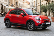 Fiat 500X 2014-2024 гг. Боковые Подножки Maya Red (2 шт., Алюминий) фото 1