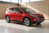Honda CRV 2012-2016 гг. Боковые Подножки Maya Red (2 шт., Алюминий) фото 1