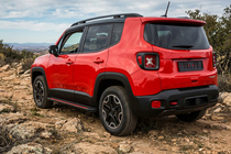 Jeep Renegade 2014- гг. Боковые Подножки Maya Red (2 шт., Алюминий) фото 1