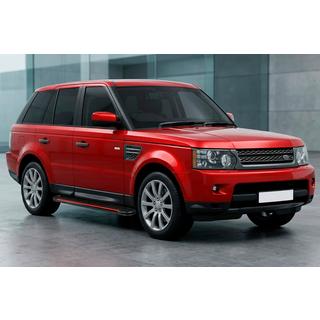 Боковые Подножки Maya Red (2 шт., Алюминий) Range Rover Sport 2005-2013 гг. фото 1