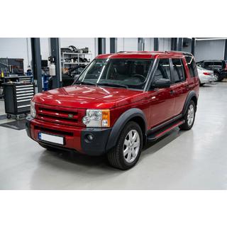 Боковые Подножки Maya Red (2 шт., Алюминий) Land Rover Discovery III 2004–2009 гг. фото 1