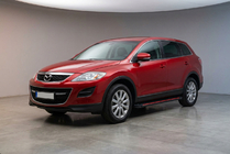 Mazda CX-9 2007-2016 гг. Боковые Подножки Maya Red (2 шт., Алюминий) фото 1