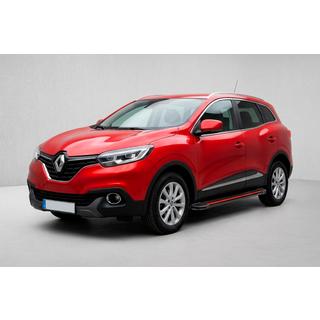 Боковые Подножки Maya Red (2 шт., Алюминий) Renault Kadjar 2015-2022 гг. фото 1