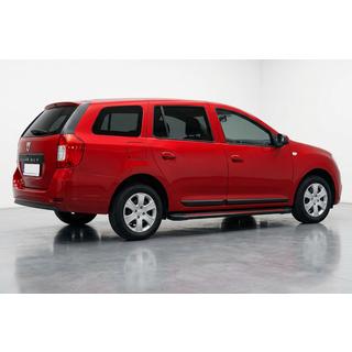 Боковые Подножки Maya Red (2 шт., Алюминий) Renault Logan MCV 2013-2022 гг. фото 1