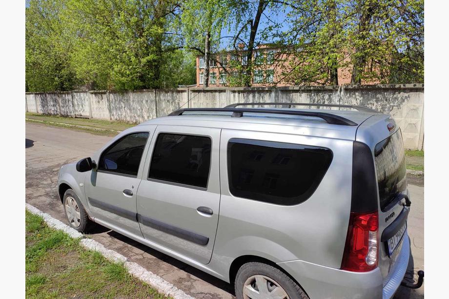 Lada Largus 2012- гг. Черные рейлинги Image