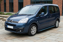 Citroen Berlingo 2008-2018 гг. Боковые Подножки Maya Blue (2 шт., Алюминий) фото 1