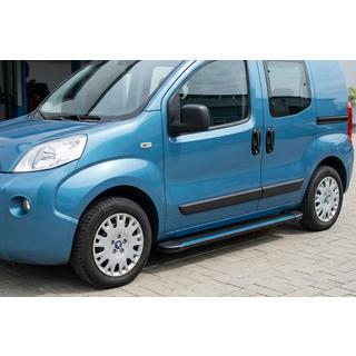 Боковые Подножки Maya Blue (2 шт., Алюминий) Citroen Nemo 2007-2017 гг. фото 1