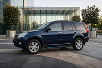 GreatWall Haval/Hover H3 2005-2013 гг. Боковые Подножки Maya Blue (2 шт., Алюминий) фото 2