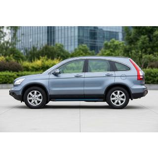 Боковые Подножки Maya Blue (2 шт., Алюминий) Honda CRV 2007-2011 гг. фото 1