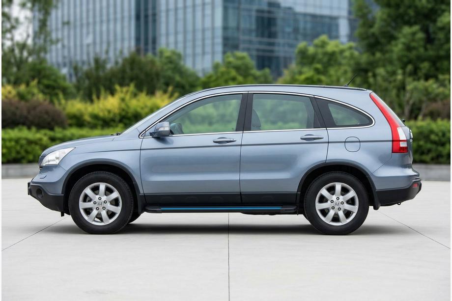 Honda CRV 2007-2011 гг. Боковые Подножки Maya Blue (2 шт., Алюминий) Image