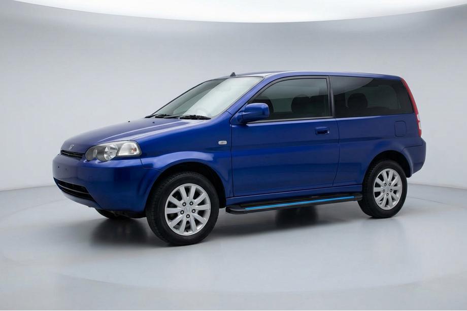 Honda HR-V 1998-2006 гг. Боковые Подножки Maya Blue (2 шт., Алюминий) Image
