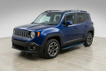 Jeep Renegade 2014- гг. Боковые Подножки Maya Blue (2 шт., Алюминий) фото 1