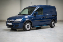 Opel Combo 2002–2012 гг. Боковые Подножки Maya Blue (2 шт., Алюминий) фото 1