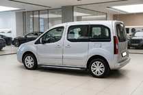 Citroen Berlingo 2008-2018 гг. Боковые пороги New Vision Black (2 шт., алюминий) фото 1