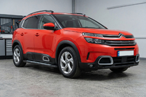 Citroen C5 Aircross 2017-2025 гг. Боковые пороги New Vision Black (2 шт., алюминий) фото 1