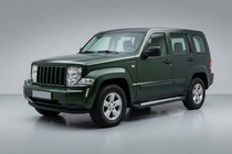 Jeep Cherokee/Liberty 2007-2013 гг. Боковые Подножки Vision New Black (2 шт., Алюминий) фото 1