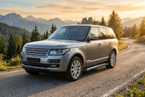 Range Rover IV L405 2013-2021 гг. Боковые пороги New Vision Black (2 шт., алюминий) фото 1