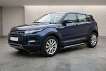 Range Rover Evoque 2012-2018 гг. Боковые пороги New Vision Black (2 шт., алюминий) фото 1