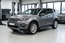 Land Rover Discovery Sport 2014- гг. Боковые Подножки Vision New Black (2 шт., Алюминий) фото 1