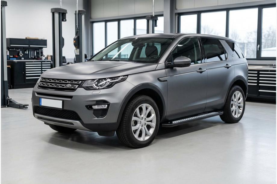 Land Rover Discovery Sport 2014- гг. Боковые Подножки Vision New Black (2 шт., Алюминий) Image