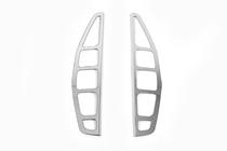 Fiat Doblo I 2001-2005 гг. Хромированные накладки на задние фонари (2 шт, нержавейка) Carmos - Турецкая Нержавеющая Сталь фото 2