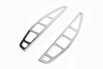 Fiat Doblo I 2001-2005 гг. Хромированные накладки на задние фонари (2 шт, нержавейка) Carmos - Турецкая Нержавеющая Сталь фото 3