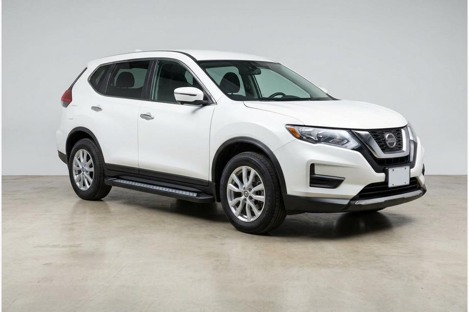 Nissan X-trail T32/Rogue 2014-2021 гг. Боковые пороги New Vision Black (2 шт., алюминий) Фото 1