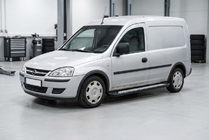 Opel Combo 2002–2012 гг. Боковые пороги New Vision Black (2 шт., алюминий) фото 1