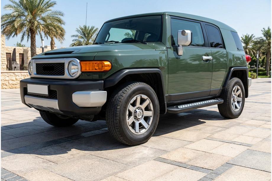 Toyota FJ Cruiser 2006-2022 гг. Боковые пороги New Vision Black (2 шт., алюминий) Image