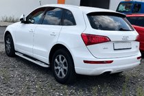 Audi Q5 2017-2025 гг. Боковые Подножки Tayga V2 (2 шт., Алюминий) фото 2